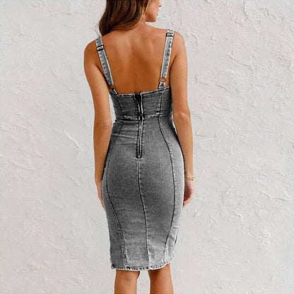 Robe Détendue Denim