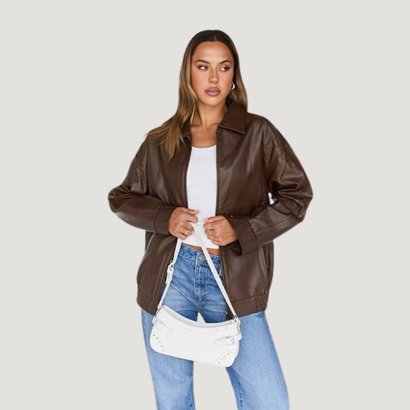 Blouson en cuir