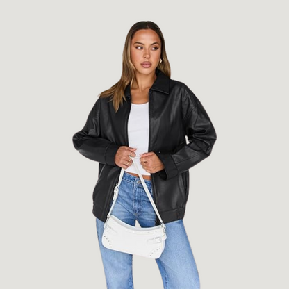 Blouson en cuir