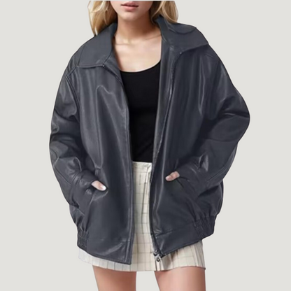 Blouson en cuir